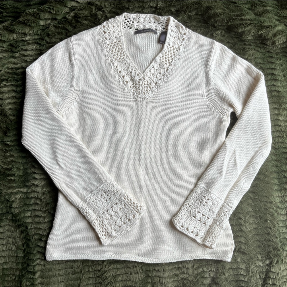 Liz Claiborne sweater.